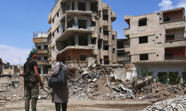image: Reuters: Syriske styrker full kontroll over Øst-Ghouta